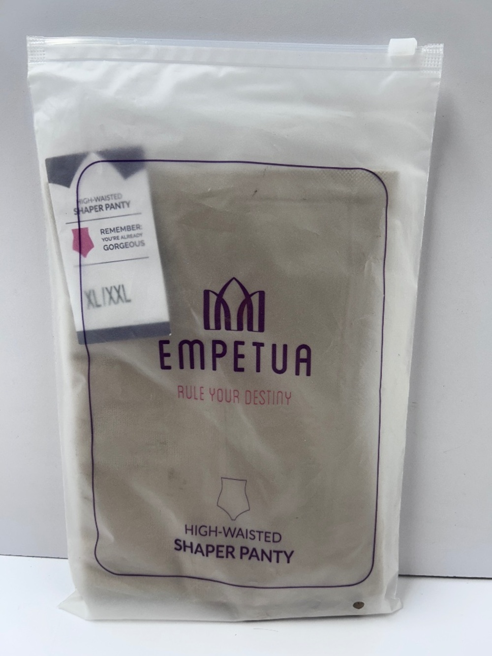 Shapermint Empetua Women's Destiny High-Waisted Shaper Panty Nude XL-XXL